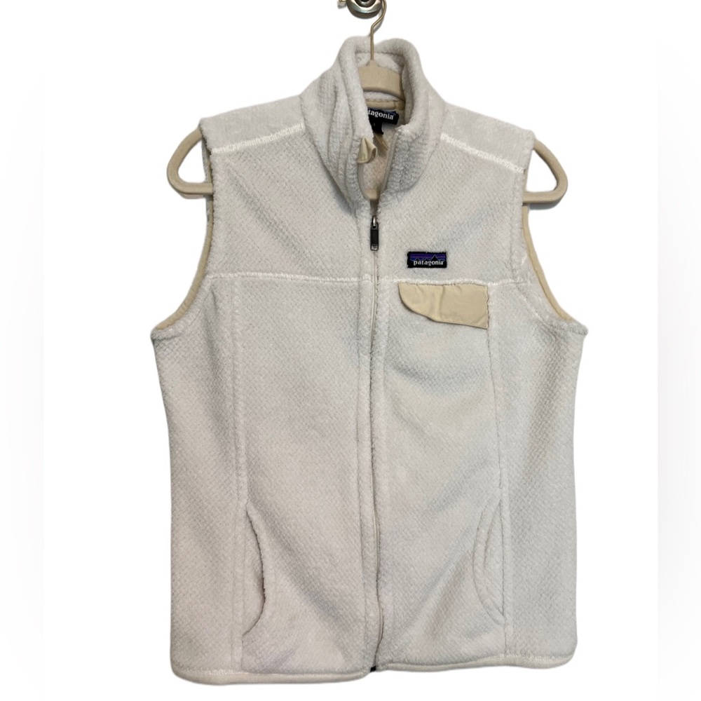 Patagonia off white retool vest